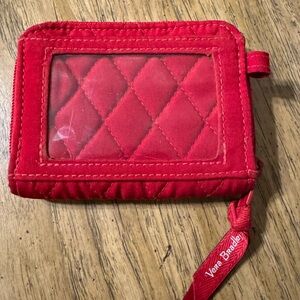 Vera Bradley Red Quilted Wallet